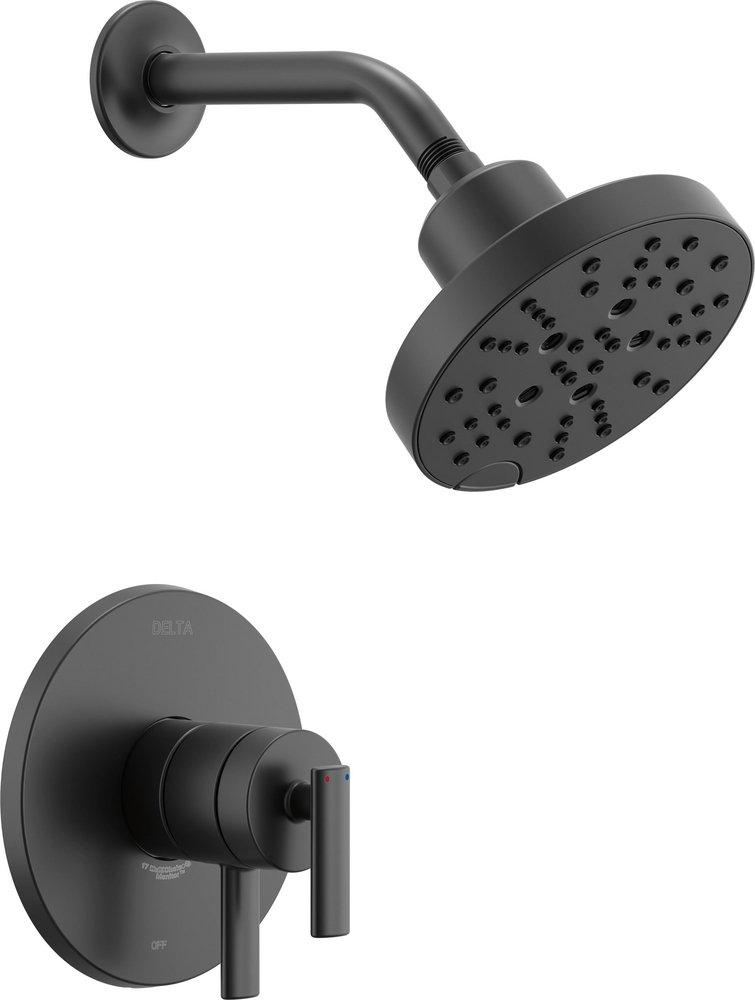 Delta Faucet Altado™ Single Handle Multi Function Shower Faucet in Matte Black (Trim Only)