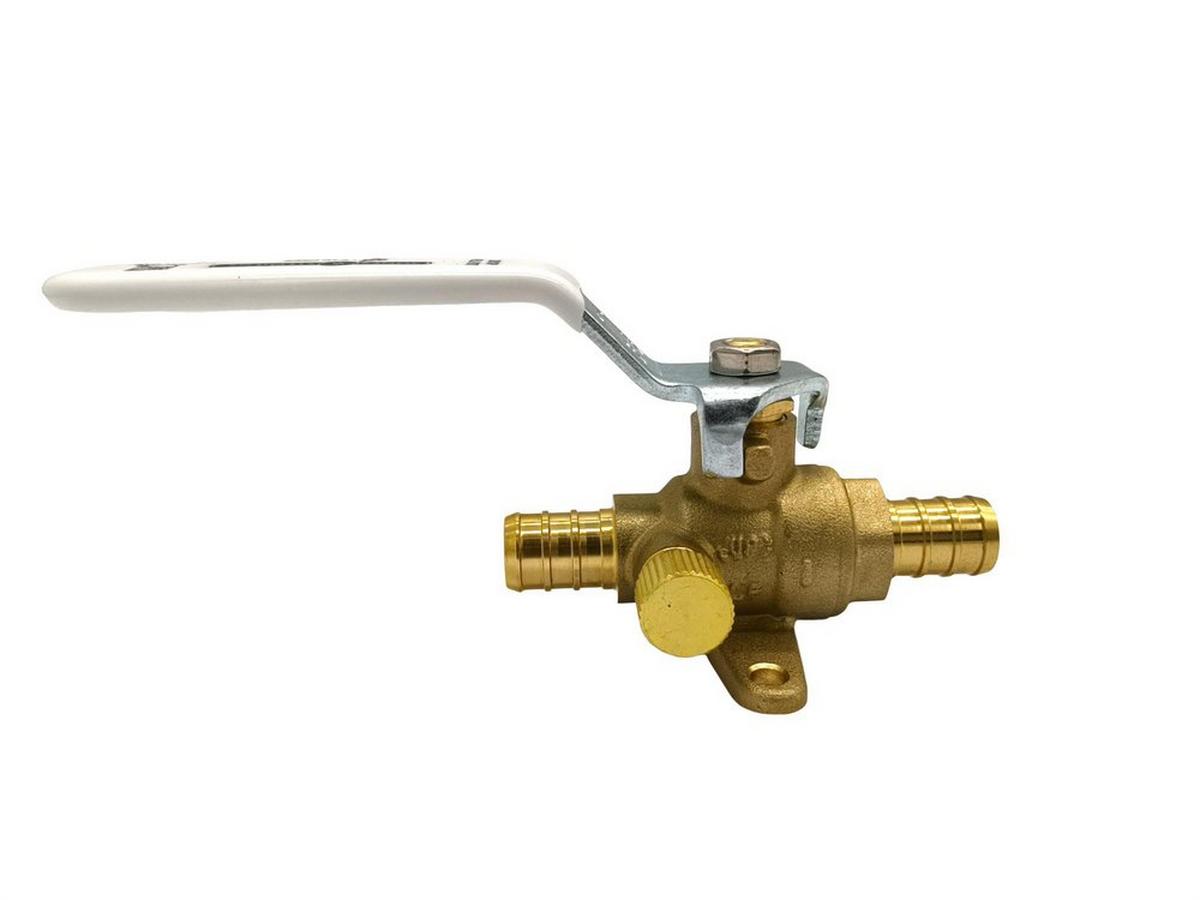 1/2 in. Brass F1807 Ball Valve