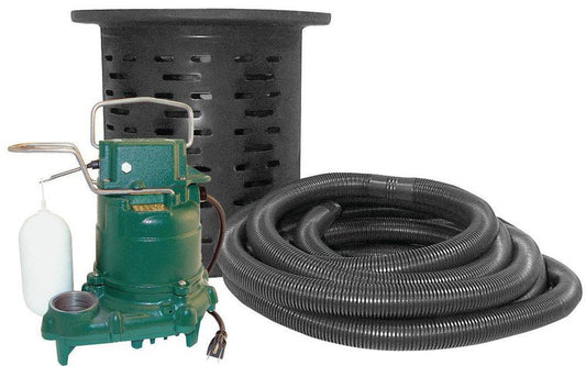 3/10 HP 115V Cast Iron Crawl Space Sump Pump