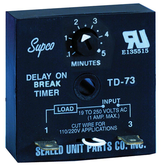1 Amp Adjustable Time Delay