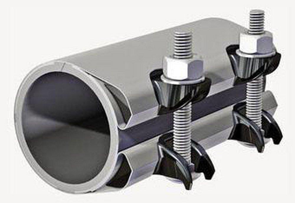 Romac Industries Style SCC 2 x 6 in. Stainless Steel Repair Clamp