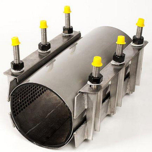 Romac Industries Style SS2 8 x 16 in. Stainless Steel Repair Clamp