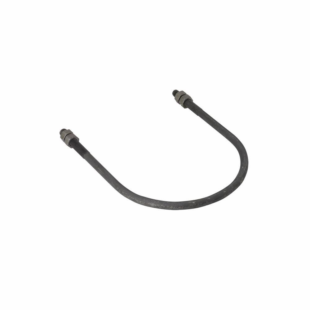 18 in. Plated Standard U-Bolt With Hex Nut