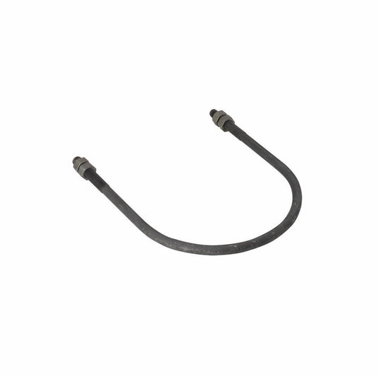 18 in. Plated Standard U-Bolt With Hex Nut