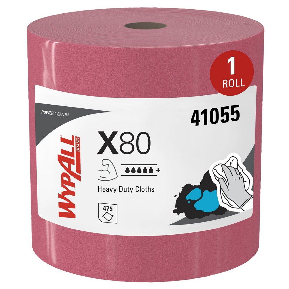 WypAll® X80 Towel in Red