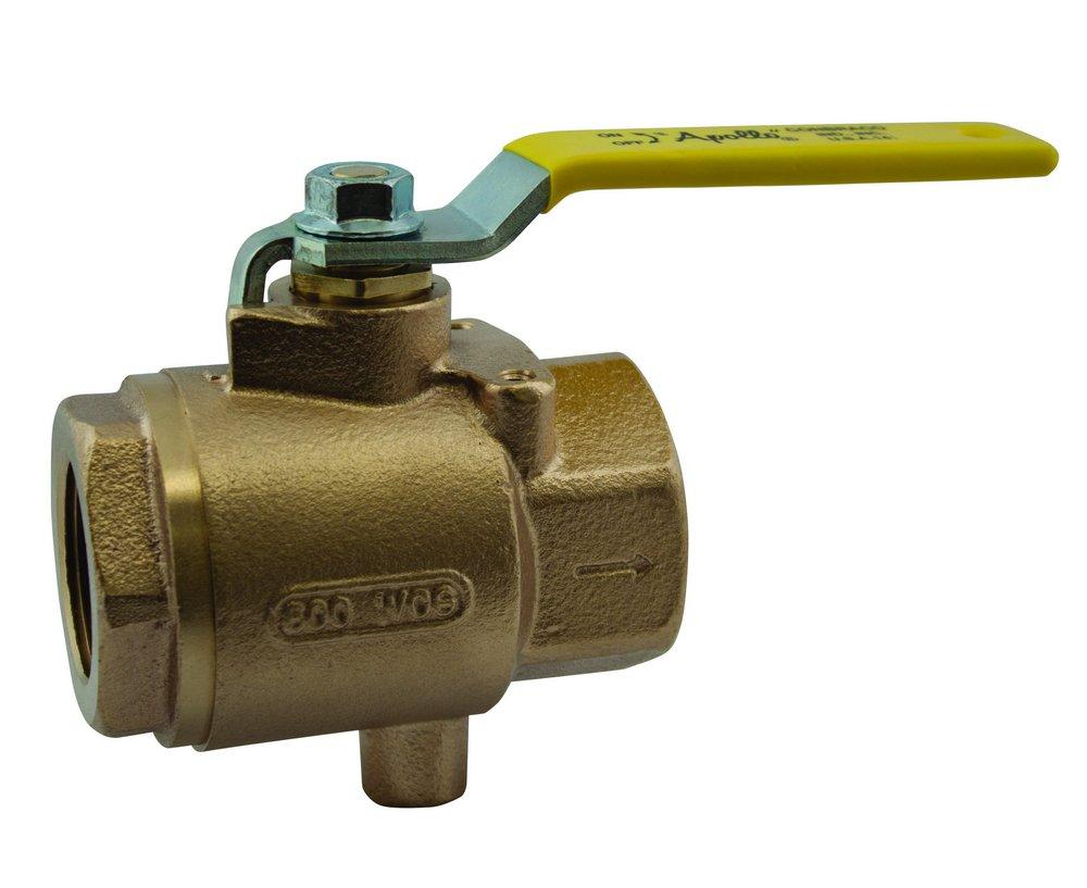 Apollo Valves 7K-100 Series 1/2 in. Bronze Full Port Threaded Ball Valve