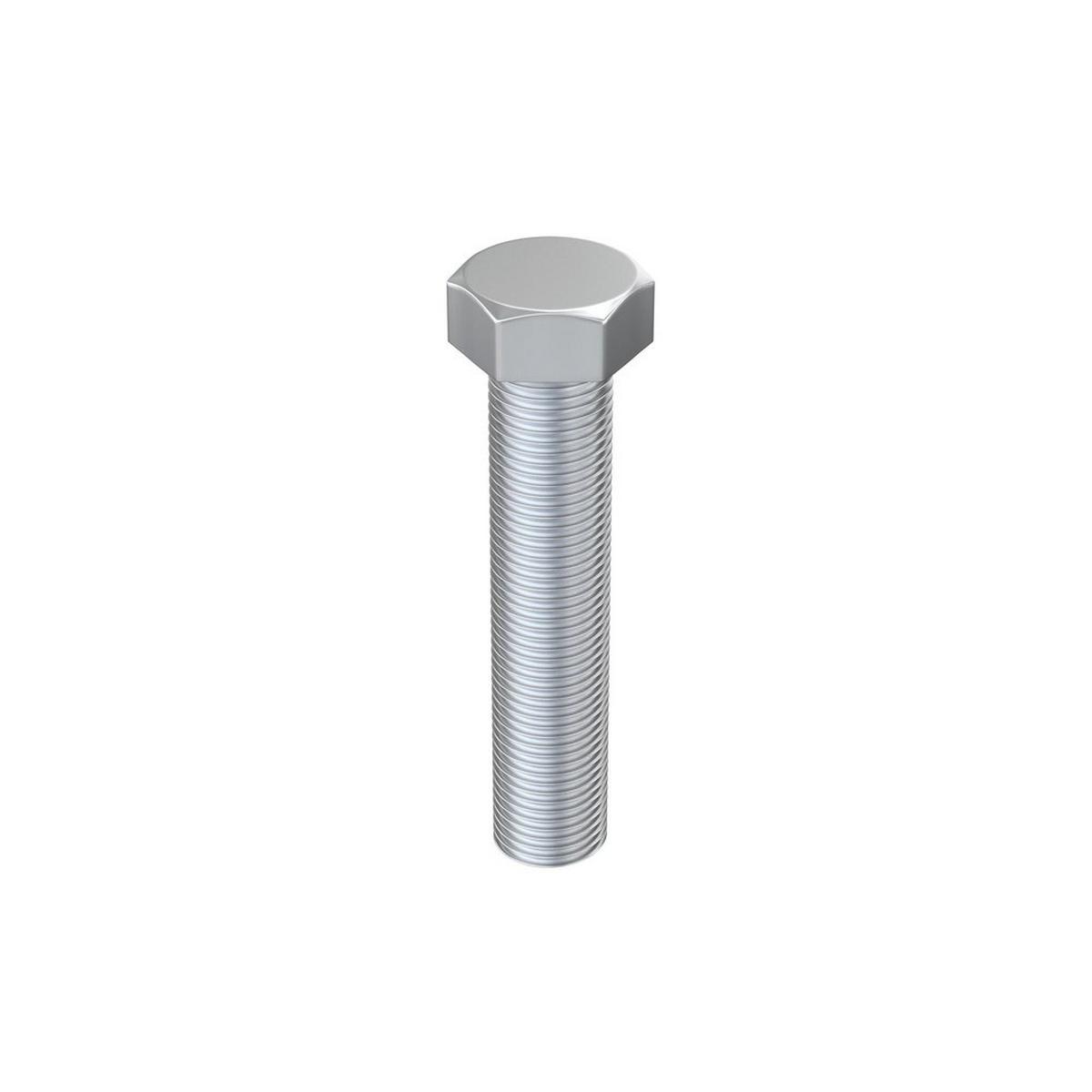 2-1/2 x 7/8 in. Zinc Machine Bolt