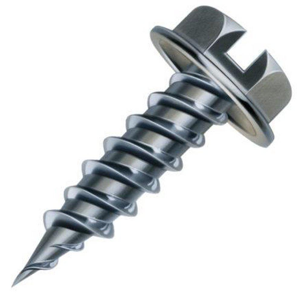 Malco Zip-in® 8 mm x 3/4 in. Hex Washer Head Sheet Metal Screw (Pack of 10000)