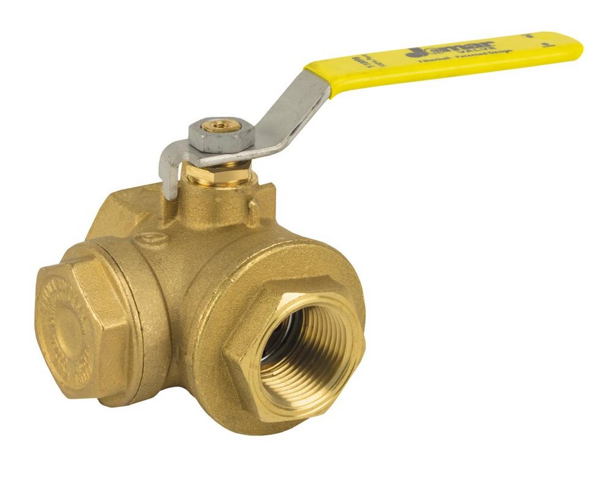 Jomar International T-100FB 3/4 in. Brass Full Port Threaded 400# Ball Valve