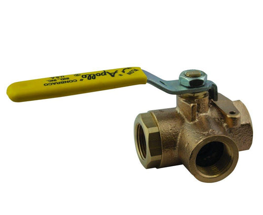 Apollo Valves 70-600 Series 1/2 in. Bronze Full Port FNPT 400# Ball Valve