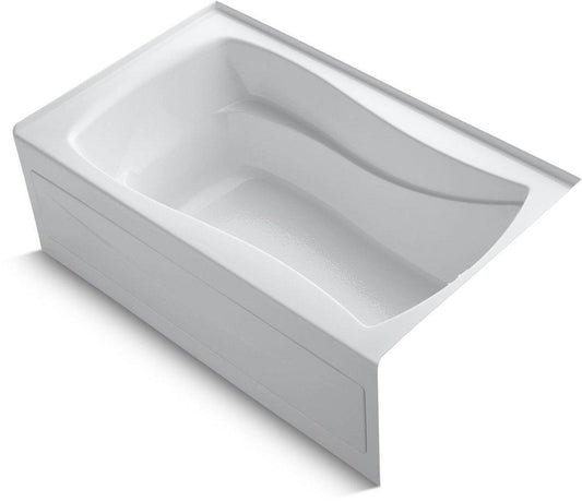 KOHLER Mariposa® 60 in. x 36 in. Soaker Alcove Bathtub with Right Drain in White