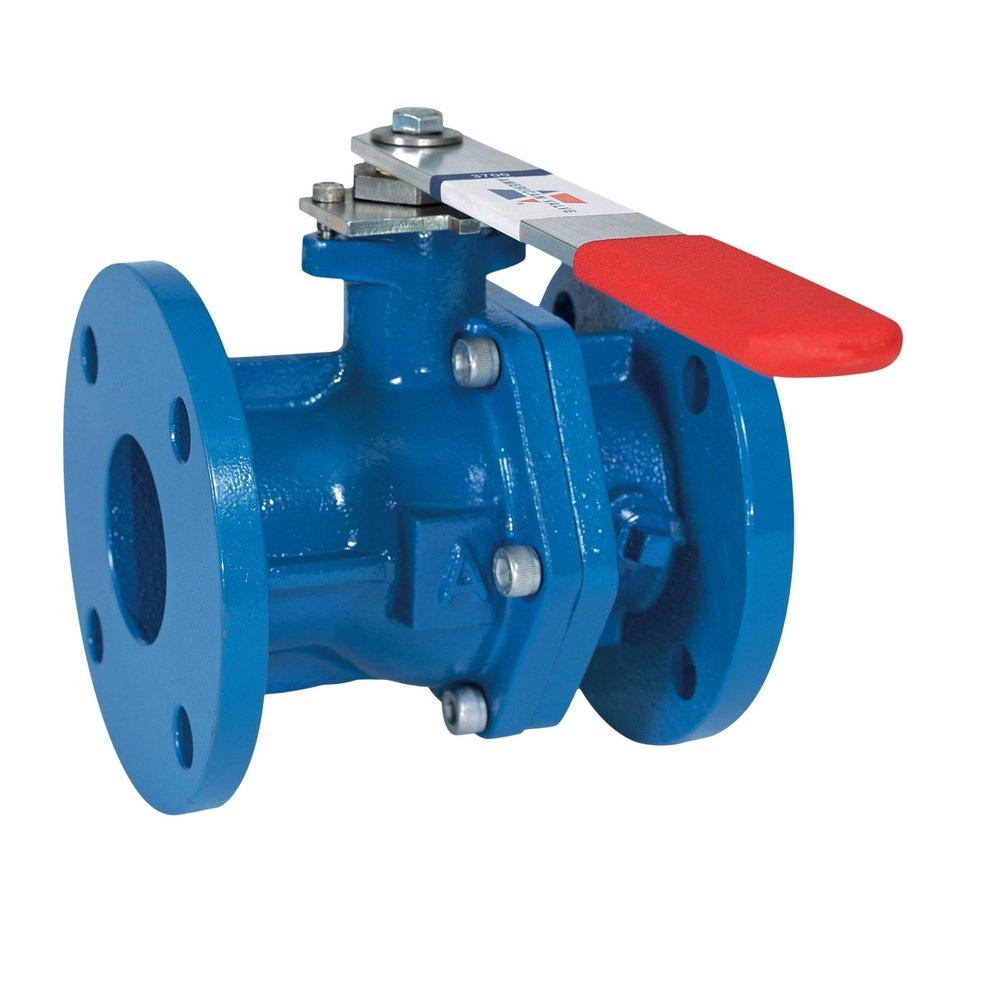 American Valve 3700 Series 4 in. Cast Iron Full Port Flanged 125# Ball Valve