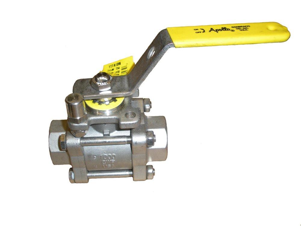 Apollo Valves 86R-200 Series 2 in. Stainless Steel Full Port Socket Weld 1000# Ball Valve