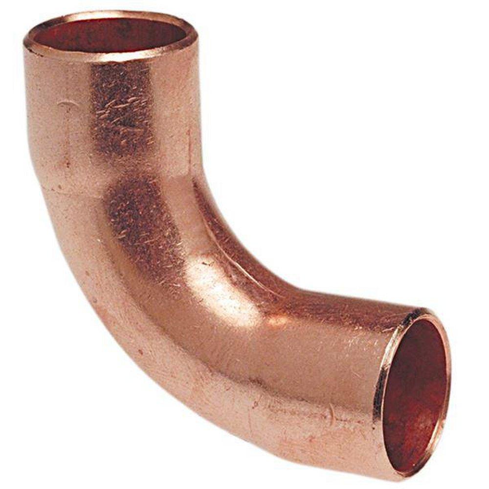 5/16 in. OD Copper 90° Long Turn Elbow