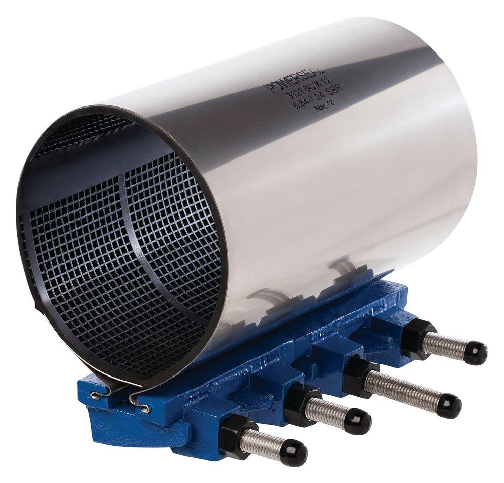 Powerseal Pipeline Products Series 3121 8 x 12 in. Stainless Steel Repair Clamp