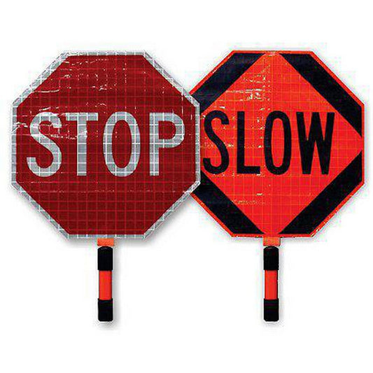 18 in. Stop/Slow Paddle with 8 in. Handle