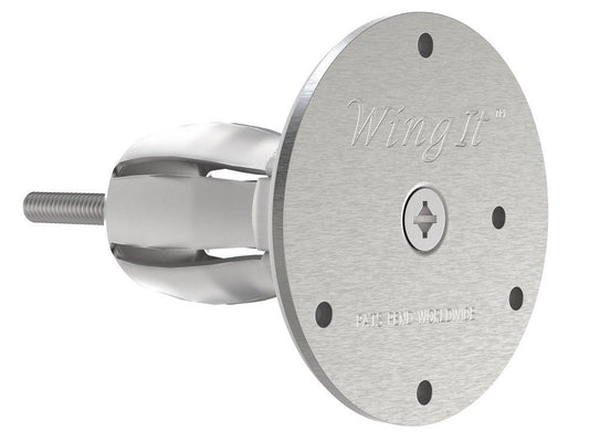 2-3/4 in. Grab Bar Fastener in Satin