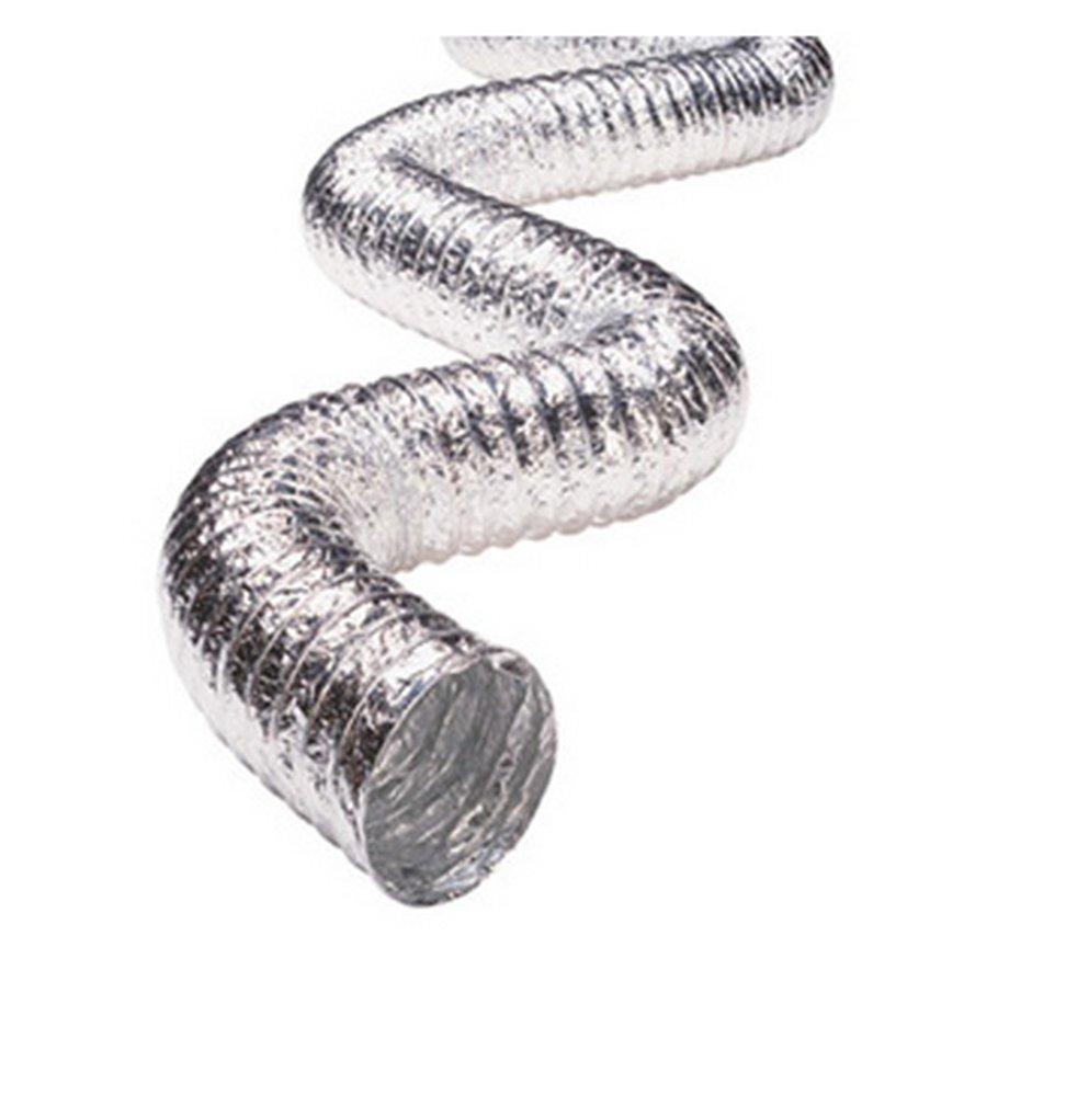 Deflecto Supurr-Flex® 6 in. x 25 ft. Silver Uninsulated Flexible Air Duct