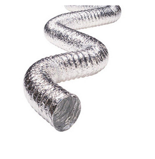 Deflecto Supurr-Flex® 6 in. x 25 ft. Silver Uninsulated Flexible Air Duct