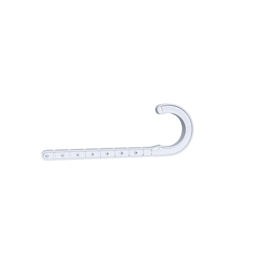 1-1/2 in. Plastic DWV J-Hook with Nails