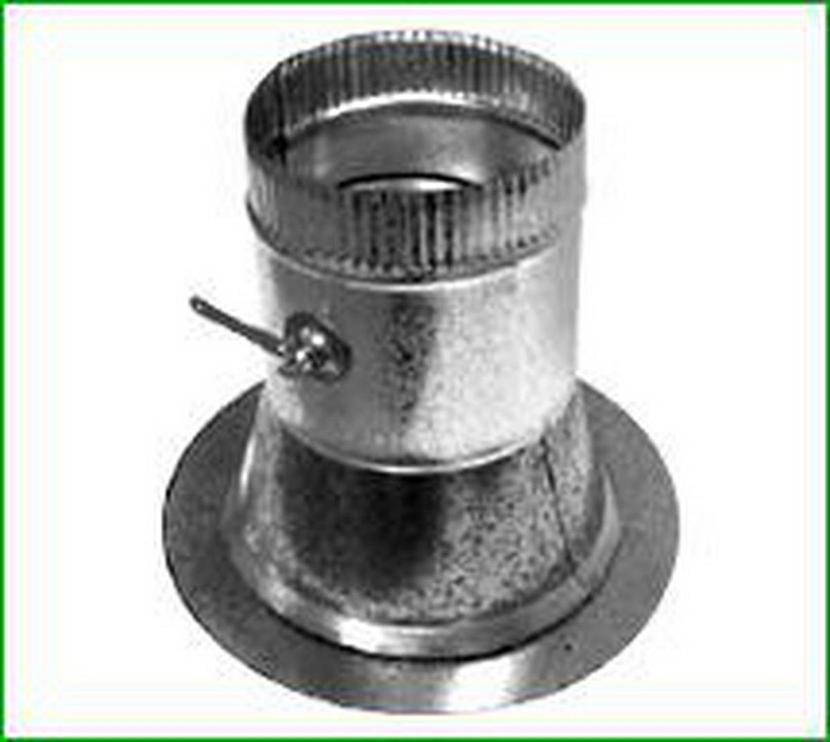 8 in. Duct Round Takeoff Galvanized Steel in Round Duct