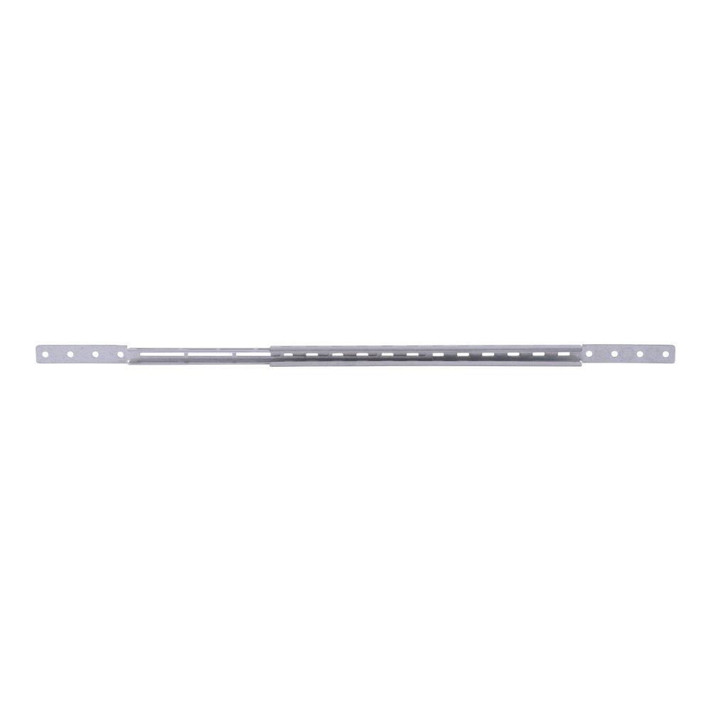 18 in. Galvanized Telescoping Bracket in Silver