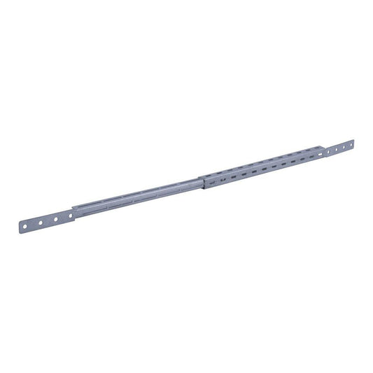 18 in. Galvanized Telescoping Bracket in Silver