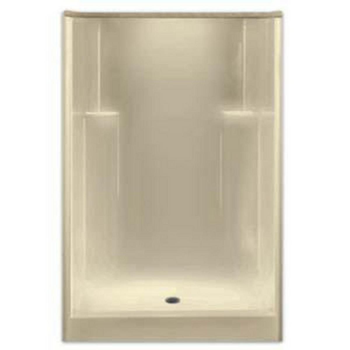 Aquarius Industries Luxury 35-1/2 x 48 x 74 in. Alcove Shower Unit in White