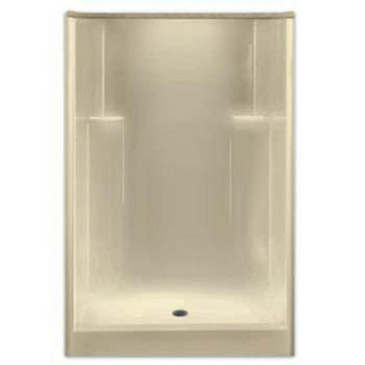 Aquarius Industries Luxury 35-1/2 x 48 x 74 in. Alcove Shower Unit in White