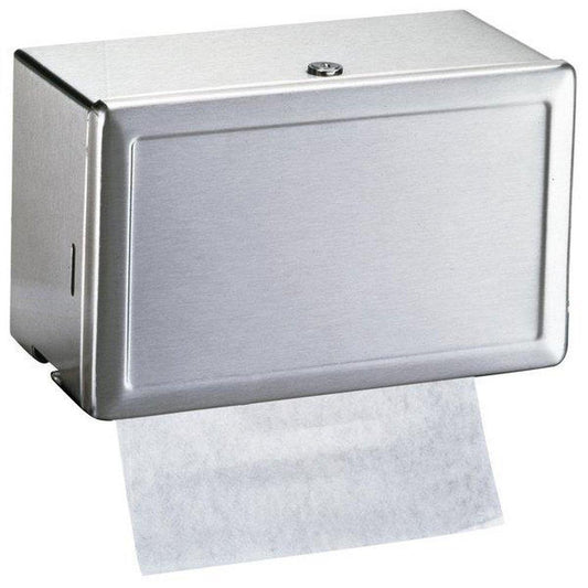 7-1/4 x 12-1/4 in. Paper Towel Dispenser in Satin Stainless Steel