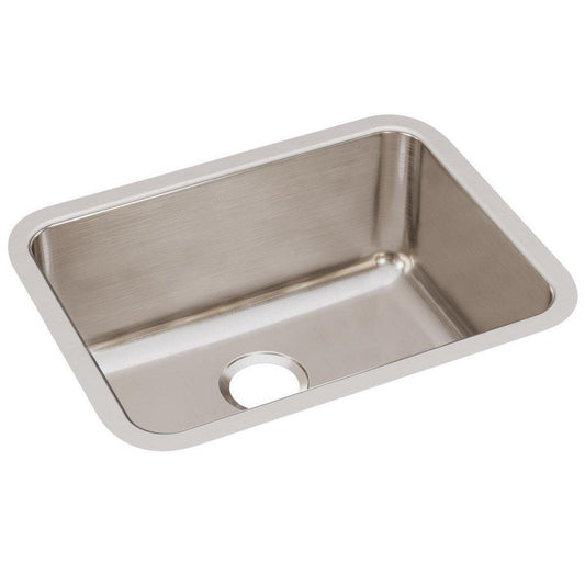 Elkay Lustertone® 23-1/2 in. Drop-in Stainless Steel Single Bowl Kitchen Sink in Elite Satin