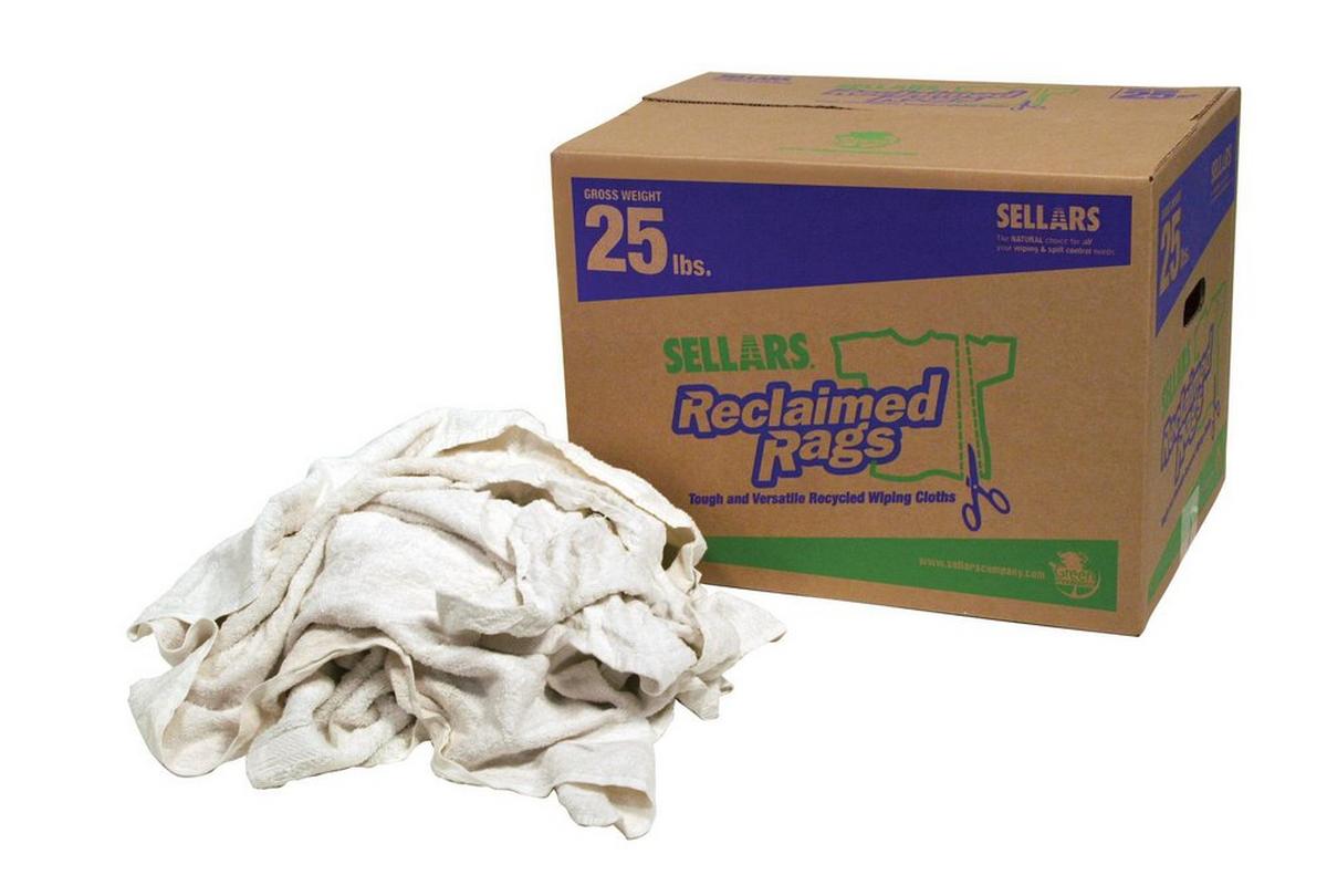 25 lb Box of Turkish Towel Rags