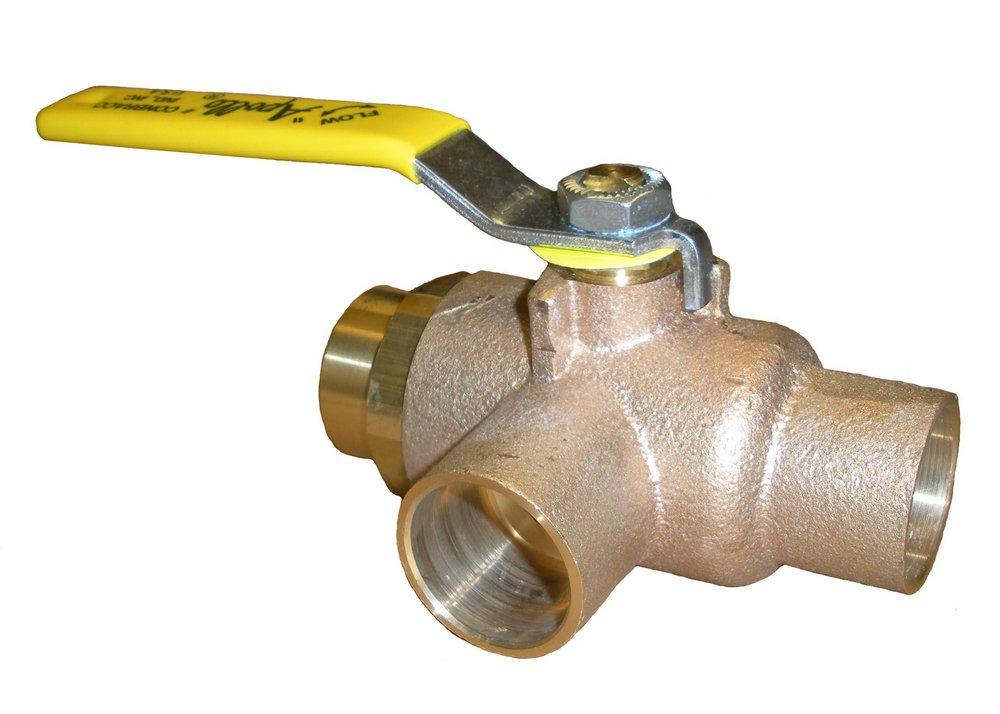 Apollo Valves 70-900 Series 3/4 in. Bronze Standard Port Solder 400# Ball Valve