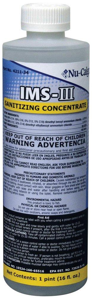 Nu-Calgon IMS-III 16 oz. Sanitizing Concentrate