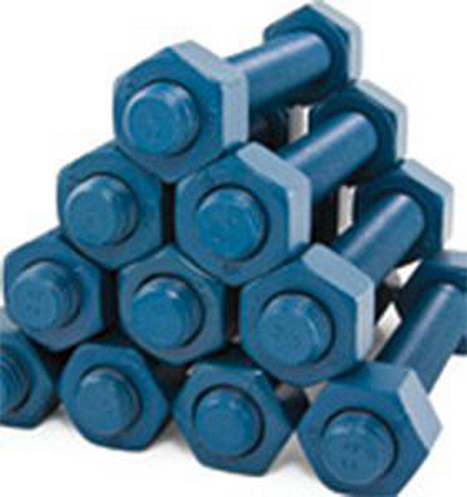 3/4 x 4-1/2 in. Black B7 Stud With 2H Nuts