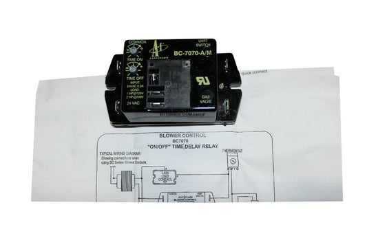 867.769050, 867.769051, NLBU100AH01 and NLCU050AF01 24V 2 in. HVAC Fan Control
