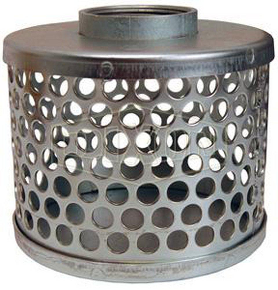 4 in. Standard Thread Round Hole Strainer