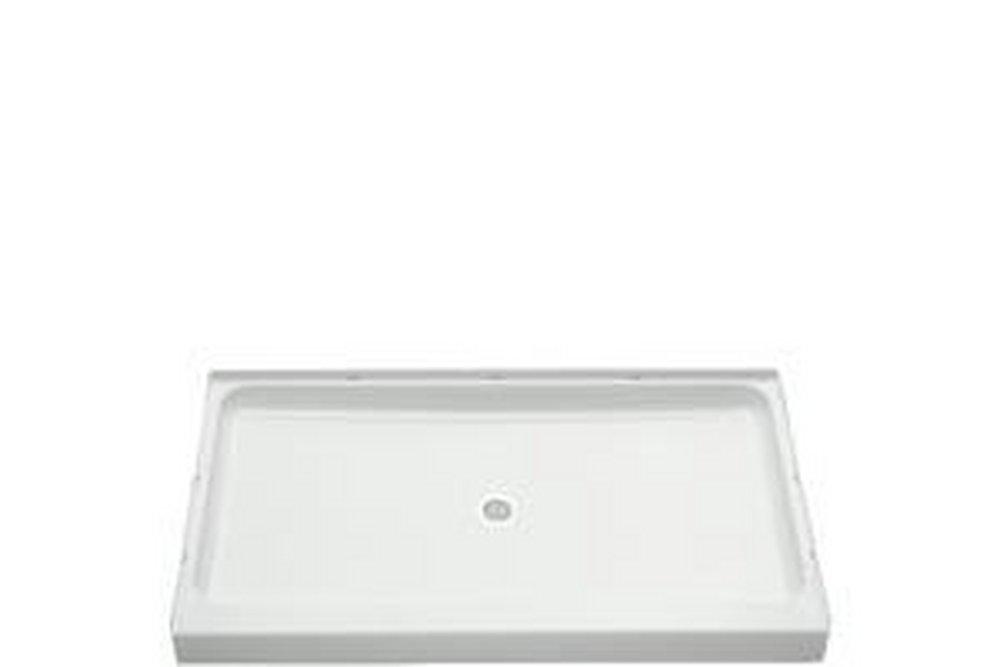 Sterling Ensemble™ 60 x 34 in. Shower Base with Center Drain in White
