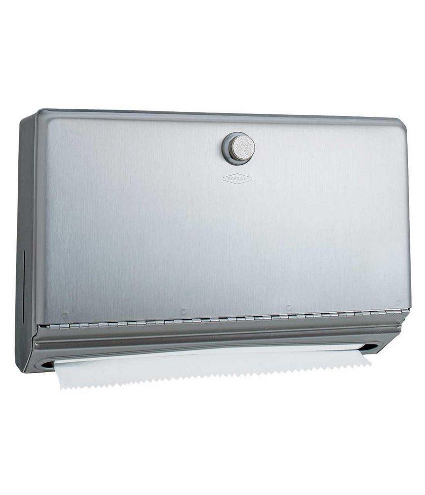 Paper Towel Dispenser in Satin Stainless Steel