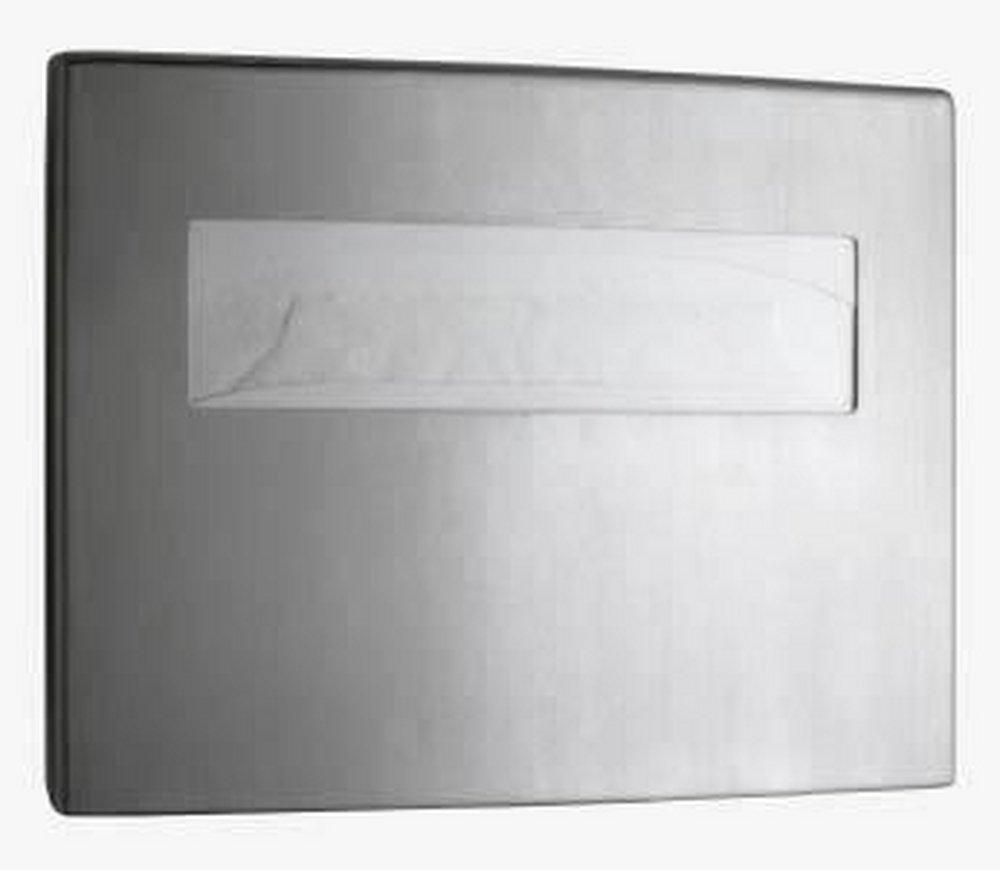 Bobrick Contura Series® 2-1/16 in. Seat Cover Dispenser in Satin Stainless Steel