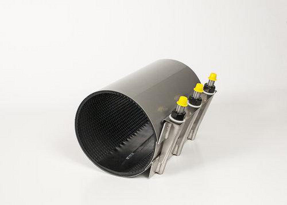 Romac Industries Style SS1 2 x 10 in. Stainless Steel Repair Clamp