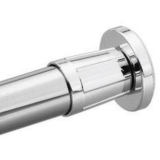 Moen Donner Shower Rod Flange Set in Polished Chrome