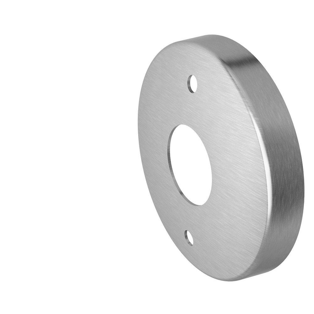 Moen Donner Shower Rod Flange Set in Stainless Steel