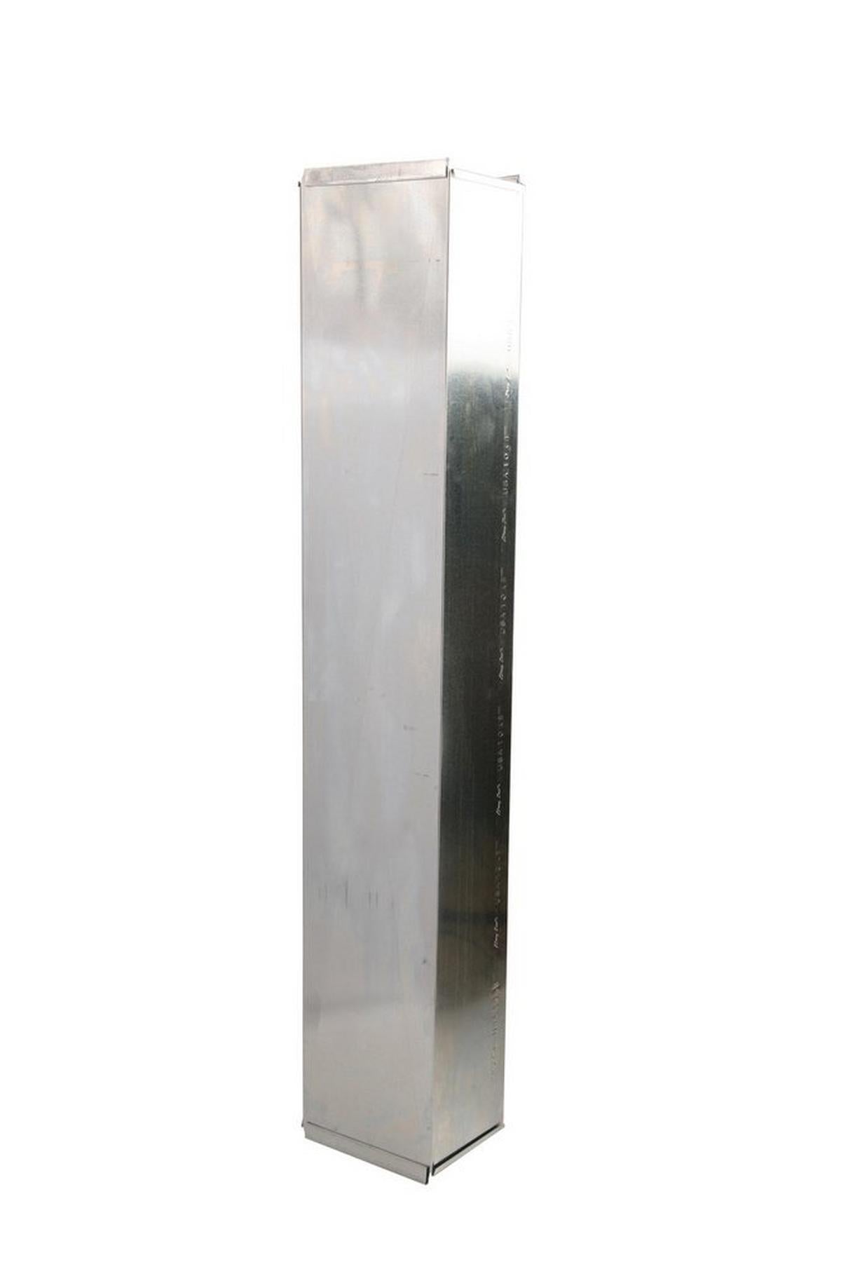 20 x 10 x 60 in. Galvanized Steel Rectangular Duct Pipe