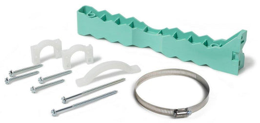 Sioux Chief PipeTitan™ 11 x 1 x 1-5/8 x 2-1/2 in. 190 lb. 300 Stainless Steel Band, ABS and Polyethylene Strap Bracket Kit