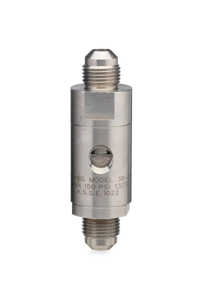 Zurn Wilkins Model 740 3/8 in Stainless Steel SAE Double Check Valve