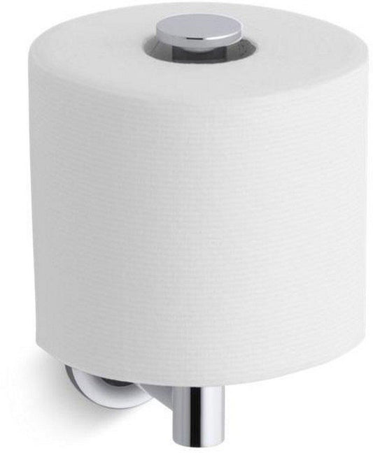 KOHLER Purist® Wall Mount Toilet Tissue Holder in Polished Chrome