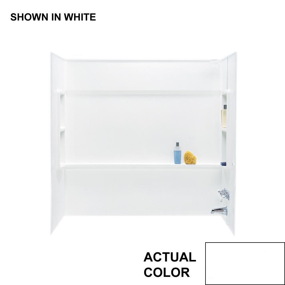 Swan Corporation Veritek® 30 x 60 in. Bath Wall Kit in White