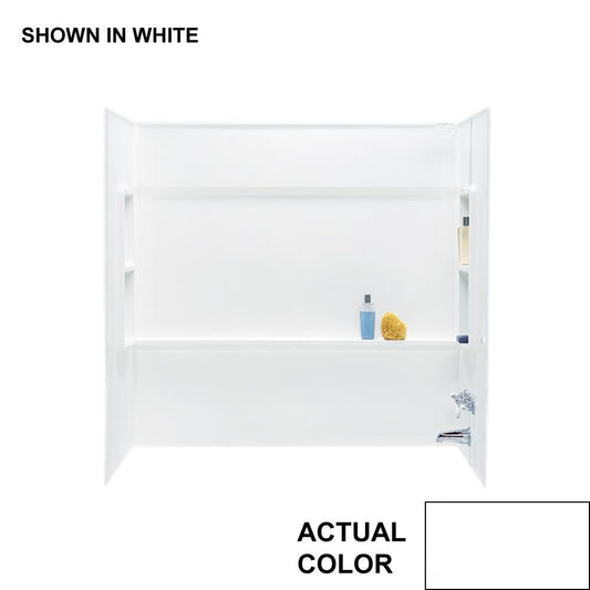 Swan Corporation Veritek® 30 x 60 in. Bath Wall Kit in White