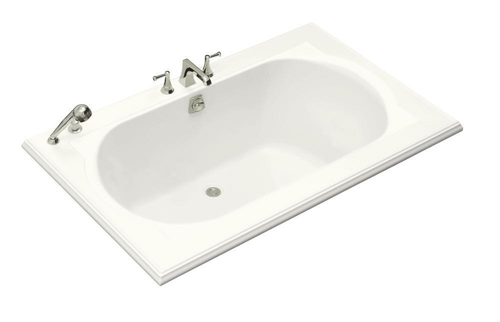 KOHLER Memoirs® 66 x 42 in. Drop-In Bathtub in White